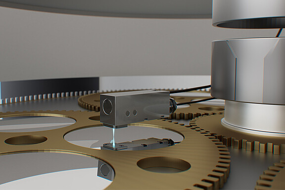 interferoMETER IMP NIR TH3/90/IP68 mit 90° Strahlengang