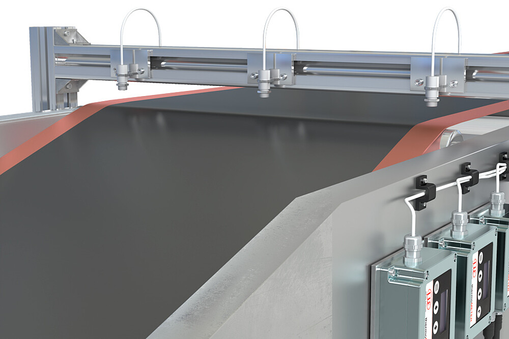 Temperaturmessung Beschichtungsprozess Batteriefolie