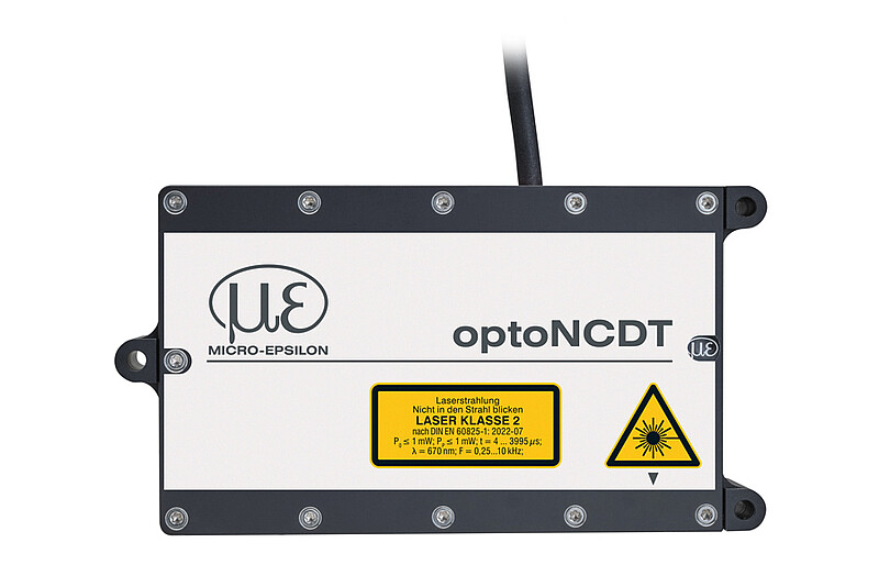 Präziser Laser-Sensor für Messbereiche bis 750 mm