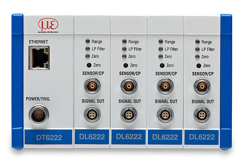 Kapazitiver Controller für dynamische Messaufgaben bis 20 kHz (-3dB)