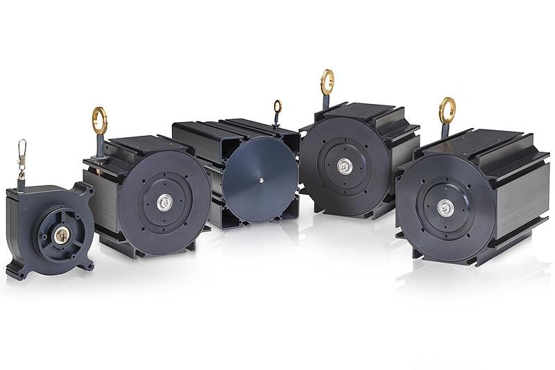 Robuste Seilzug-Sensor-Mechaniken mit Aluminiumgehäuse