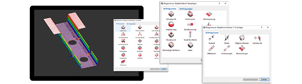 Leistungsfähige Software 3DInspect 