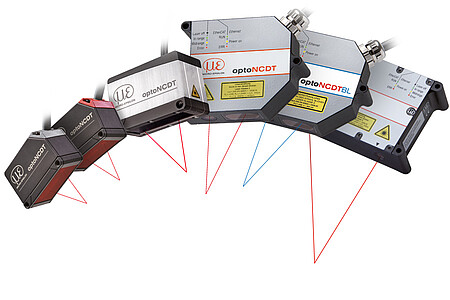 Laser-Sensoren für Weg, Abstand, Position